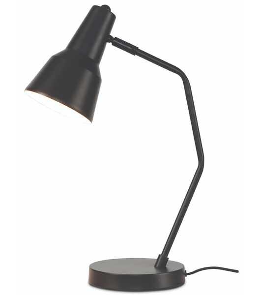 Tafellamp Valencia - Zwart - 35x16x44cm
