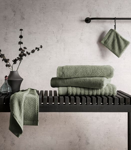 Handdoek Prestige Army Green  set van 2