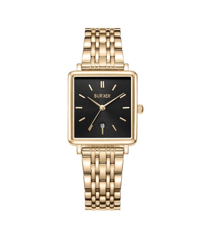 Daisy Dames Horloge - Goud Zwart - 28mm image number 0