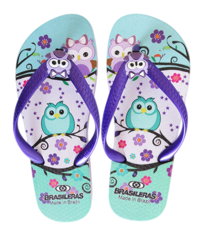 Slippers printed Bubo image number 2