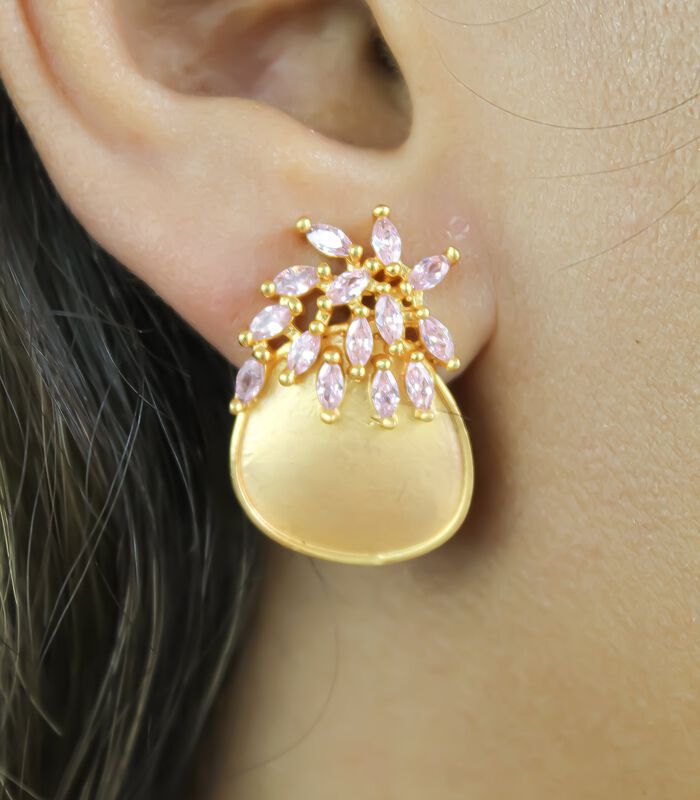 Boucles d'oreilles 'Pineapple' image number 1