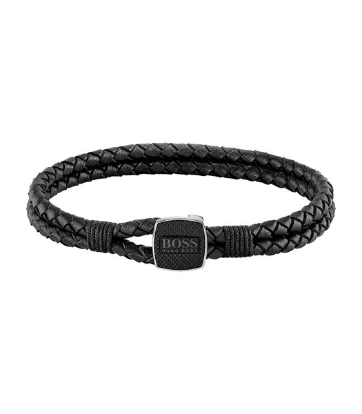 Bracelet cuir noir 1580047M