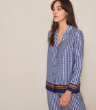 Pyjama pantalon en satin de coton, Pont Neuf image number 3