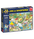 puzzel Jan van Haasteren Kamperen in het Bos - 1000 stukjes image number 0