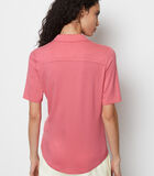Jersey blouse met korte mouwen image number 2
