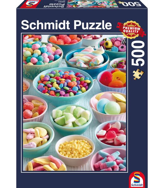 Puzzle  Délices Sucrés - 500 pièces - 12+.