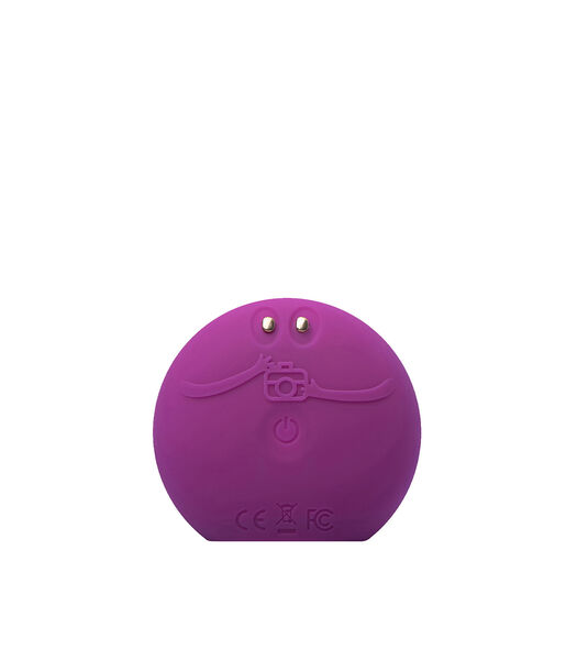 LUNA fofo Purple reinigingsborstel en huidanalyse