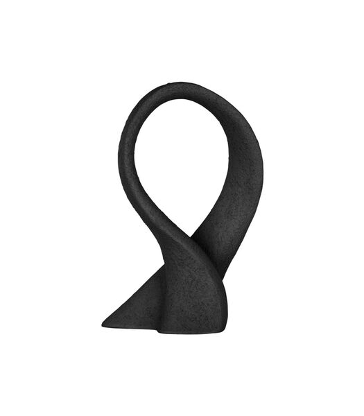 Ornement Abstract Art Bow - noir - 14,5x8,8x25,8cm