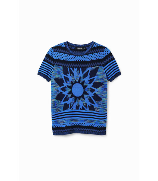 Dames-T-shirt Sun Blue