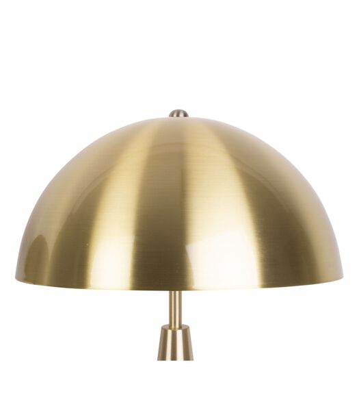 Tafellamp Sublime - Metaal Geborsteld goud - Ø30x51cm