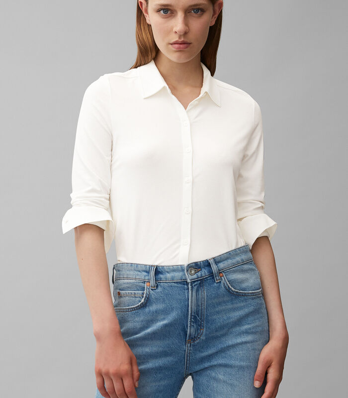 Jersey blouse image number 1