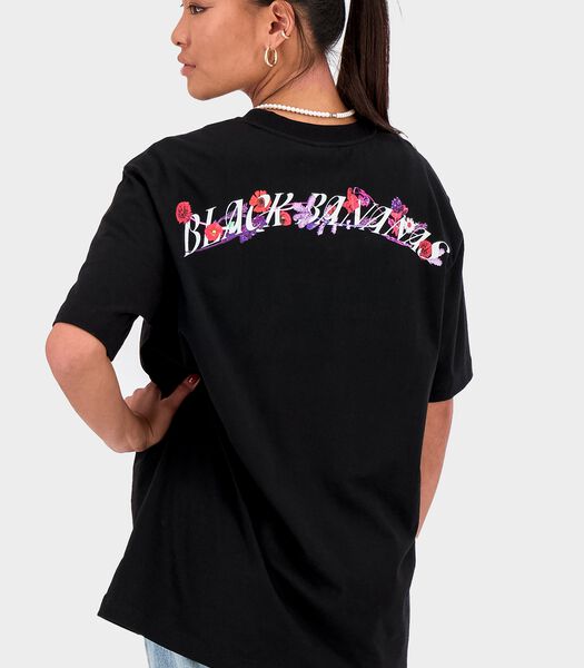 Wmn Daisy T-Shirt, Zwart