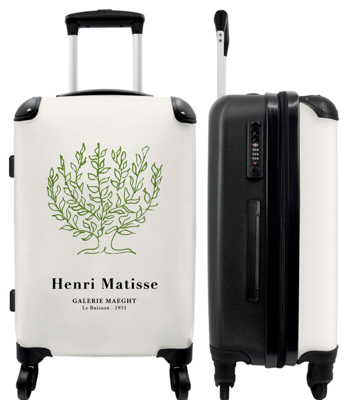 Ruimbagage koffer met 4 wielen en TSA slot (Kunst - Boom - Matisse - Groen - Oude meesters) image number 0