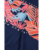 Katoenen T-shirt met bloemenprint image number 2