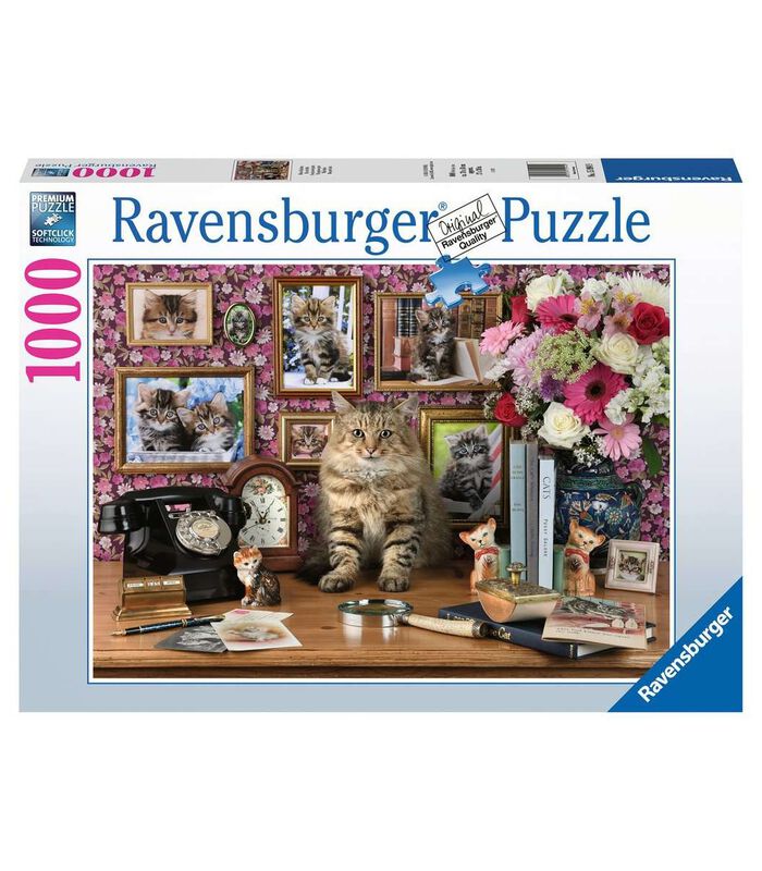 puzzel Mijn katjes - 1000 stukjes image number 1
