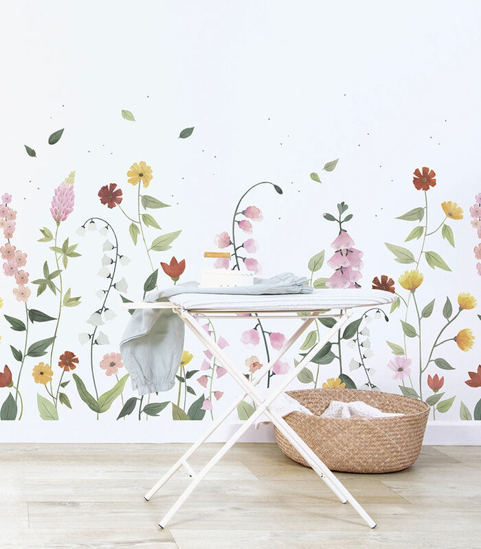 Papier peint panoramique jolie fleurs Queyran, Lilipinso image number 1