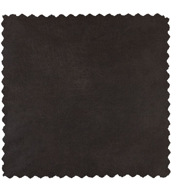 Pouf - Éco-cuir - Noir - 43x120x60 cm - Rodeo image number 2