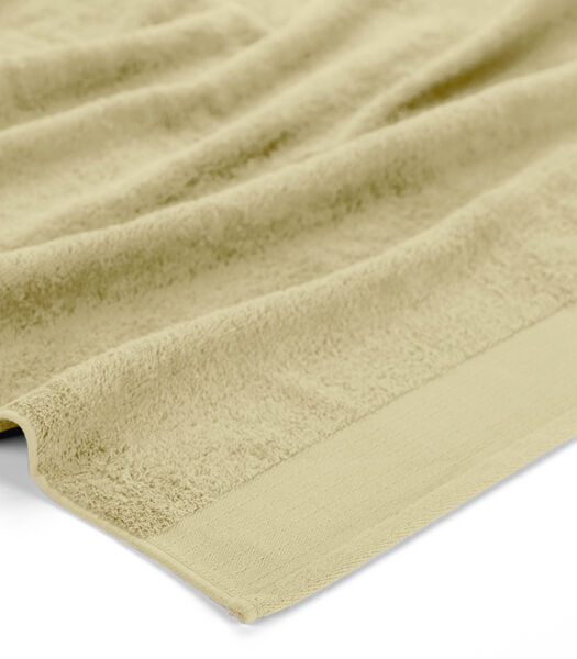 4x Soft Cotton Handdoeken 70x140 cm Maisgeel