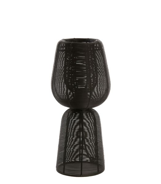Lampe de Table Aboso - Noir - Ø18cm