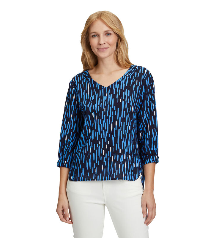 Blouse in shirtstijl image number 0