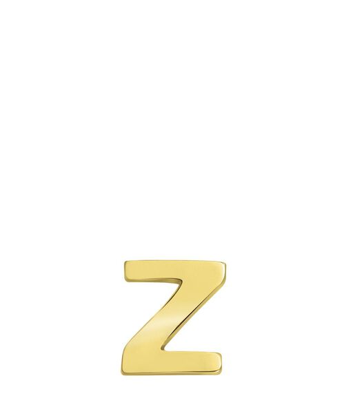 Oorbellen 'Alfabet Z' 14 Karaat Goud - goudkleurig