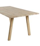 Lot de 2 pieds de table en forme de A - Chêne massif  - Transparente - 72x79x10 cm - Tablo image number 3