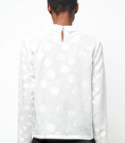 Witte top met overhemdkraag MOJEAN image number 1