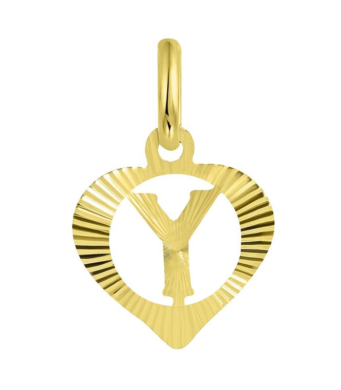 Hangers 'Alfabet A' 9 Karaat - goudkleurig image number 0