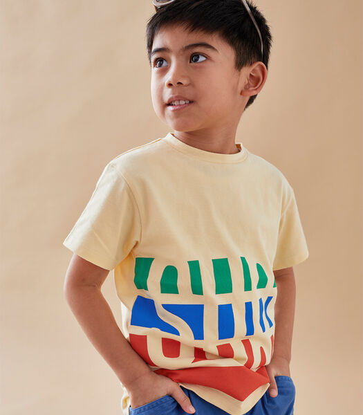 T-shirt "surf" à manches courtes, multicolore