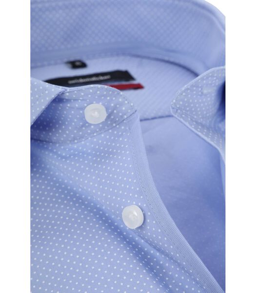 Seidensticker Modern-Fit Overhemd Blauw