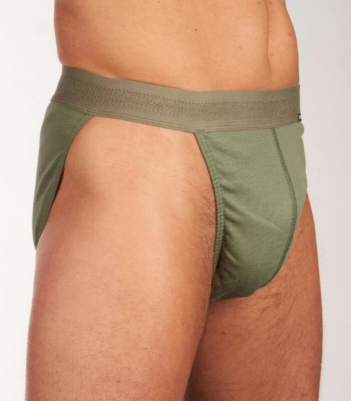 Slip 2 pack Every Day In Cotton Retro Tanga Briefs image number 3