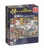 puzzel Jan van Haasteren Snoepfabriek - 500 stukjes image number 2