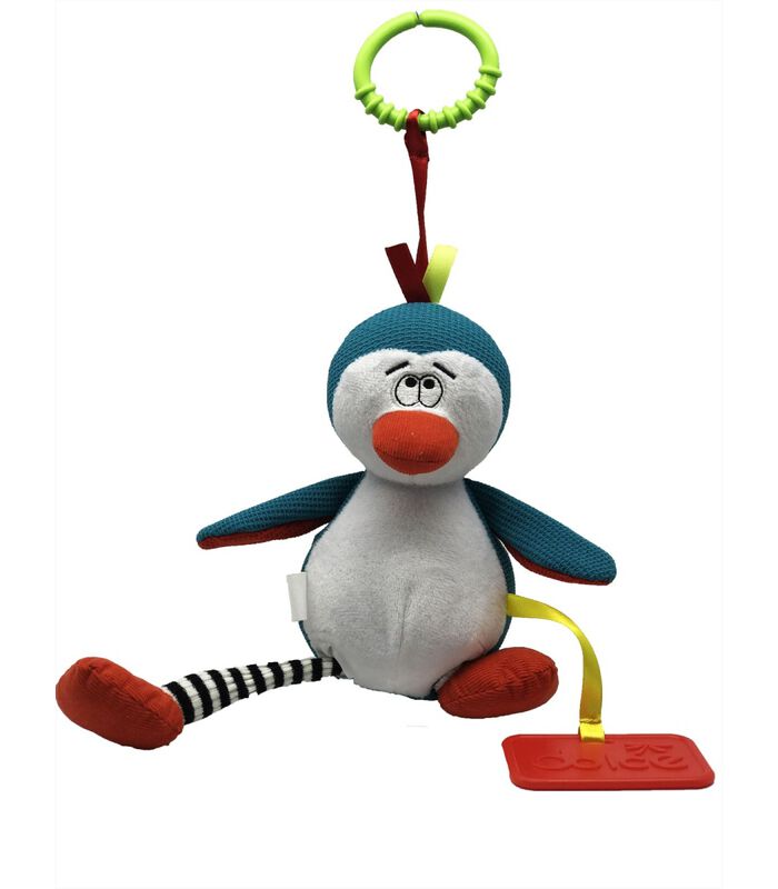 Classic activiteitenknuffel pinguïn - 24 cm image number 0