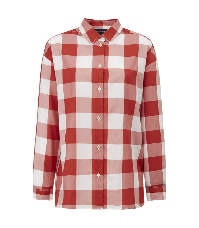 Edith Check Lt Oxford Shirt image number 1