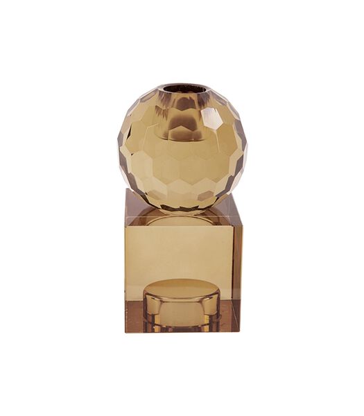 Chandelier Crystal Art - Sable brun - 5,9x5,9x11,3 cm
