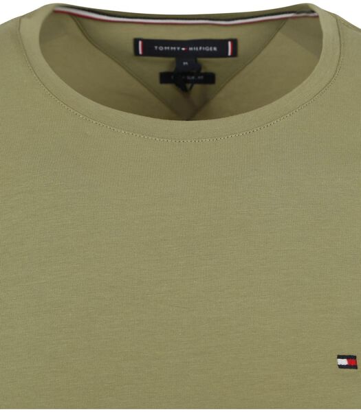 Tommy Hilfiger T-Shirt Logo Vert Olive