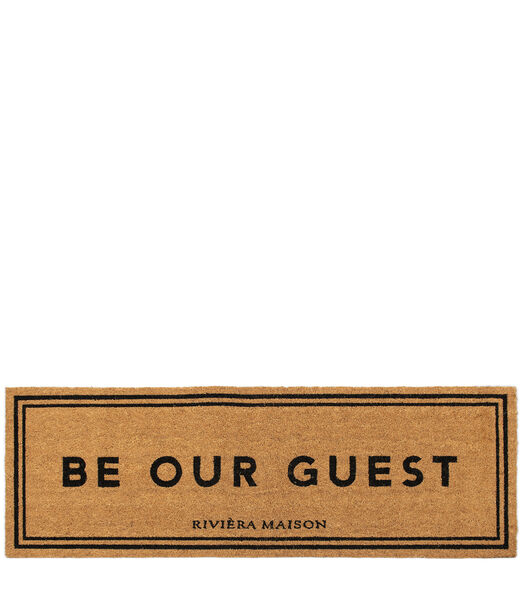 Be Our Guest - Paillasson avec texte