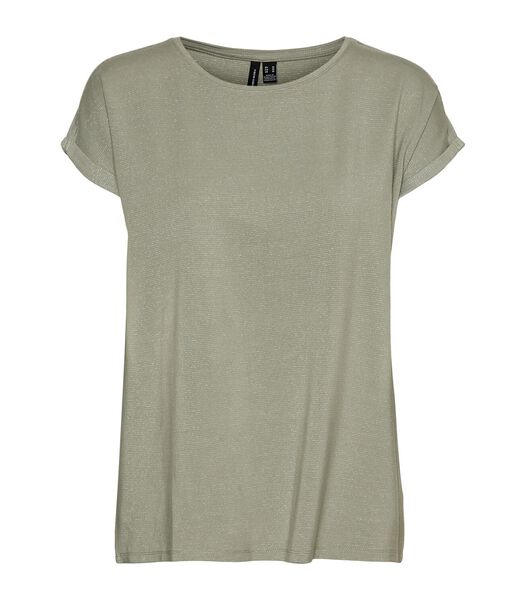 Dames-T-shirt vmlava plain lurex
