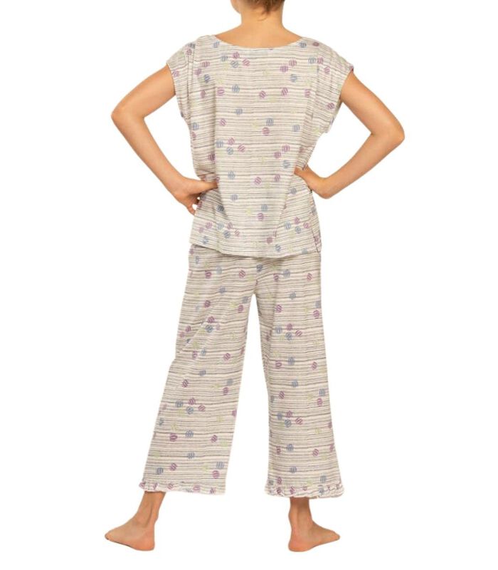 Pyjama corsaire STELLA image number 3