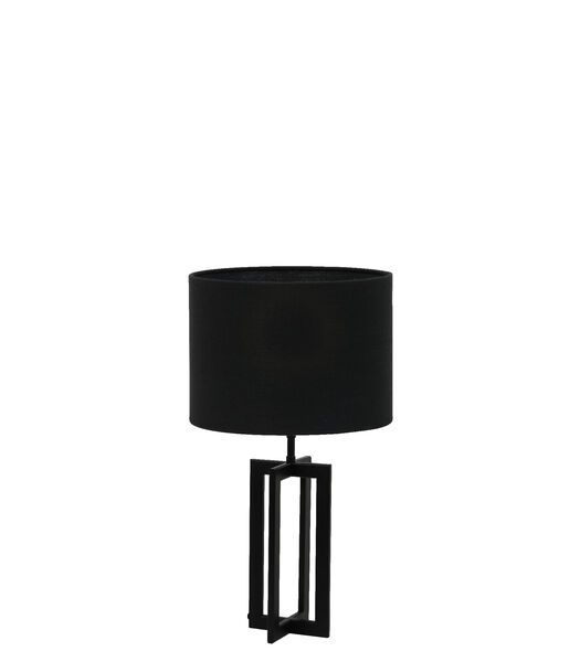 Tafellamp Mace/Livigno - Zwart/Zwart - Ø30x56cm