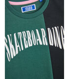 Sweatshirt kind ronde hals Oli Skater Block LN image number 2