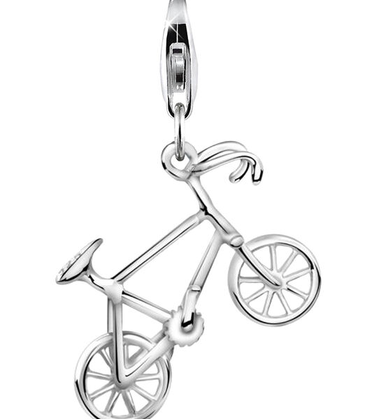 Amulette Femmes Pendentif Vélo En Argent Sterling 925