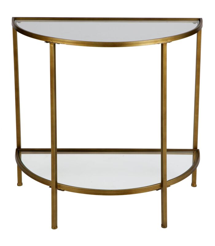 Goddess Sidetable - Metaal - Antique Brass - 75x37x75 image number 2