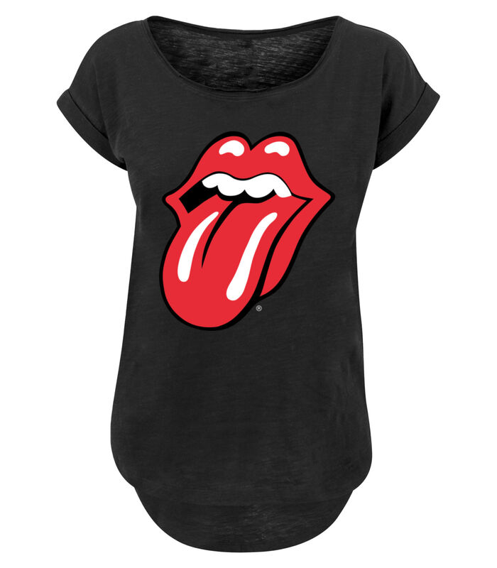 “PLUS Lang inno.be EUR. 34.95 op Gesneden T-shirt Rolling Classic voor SIZE Tongue” F4NT4STIC Shop Stones EAN: The 4067331639947