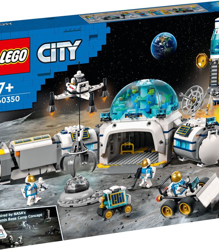 City Onderzoeksstation op de maanin de ruimte set (60350) image number 2
