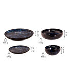 Serviesset Bama Blue Stoneware 6-persoons 24-delig Blauw image number 1