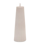 Cone Ridged Candle flax 7x20 image number 0