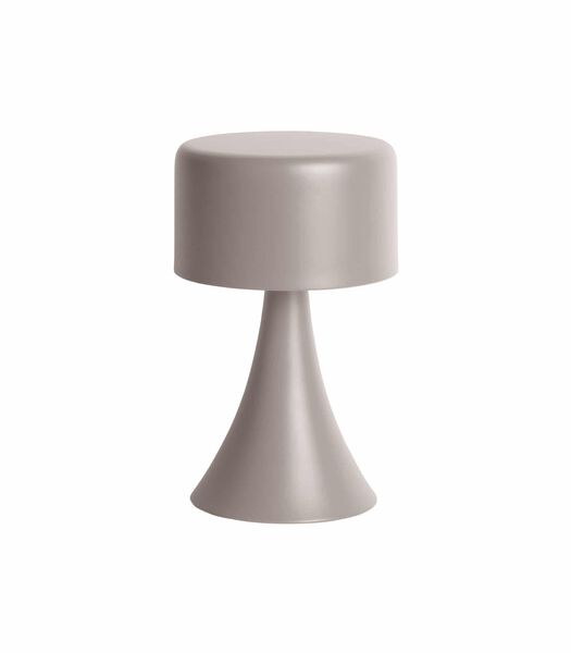 Lampe de Table Nora Led - Gris - 12.5x12.5x21cm