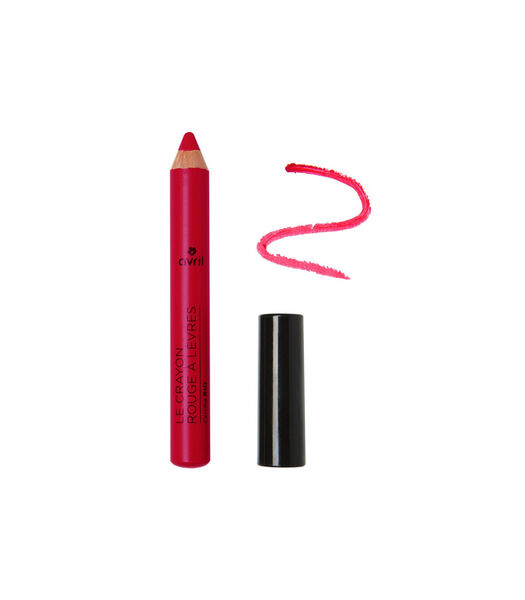 Crayon Rouge à Lèvres Certifié Bio