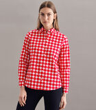 Shirtblouse Print Lange mouwen Kraag image number 0